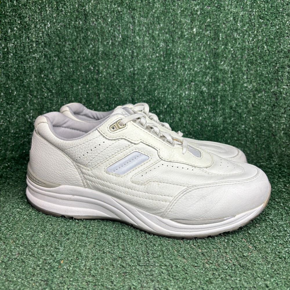 SAS Journey Leather Tripad Comfort Walking Sneaker White Mens Sz 10.5 Extra Wide